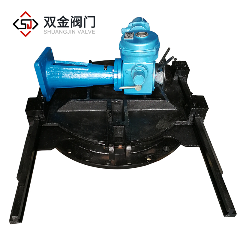 手電兩用鑄鐵鑲銅圓閘門 手電兩用鑄鐵鑲銅圓閘門